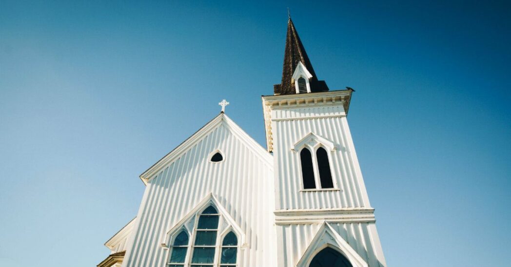 white church